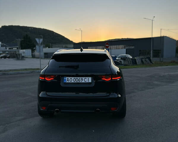 Чорний Ягуар Ф-Пейс, об'ємом двигуна 2.99 л та пробігом 157 тис. км за 30000 $, фото 5 на Automoto.ua