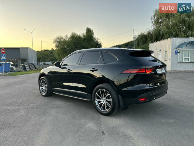 Чорний Ягуар Ф-Пейс, об'ємом двигуна 2.99 л та пробігом 157 тис. км за 30000 $, фото 7 на Automoto.ua
