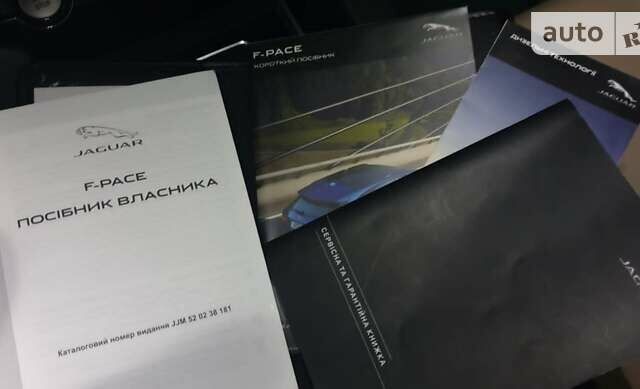 Черный Ягуар Ф-Пейс, объемом двигателя 2 л и пробегом 87 тыс. км за 34850 $, фото 42 на Automoto.ua