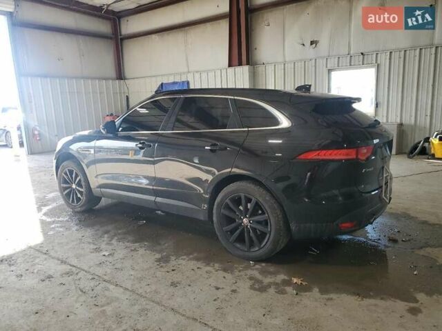 Черный Ягуар Ф-Пейс, объемом двигателя 3 л и пробегом 79 тыс. км за 4000 $, фото 1 на Automoto.ua