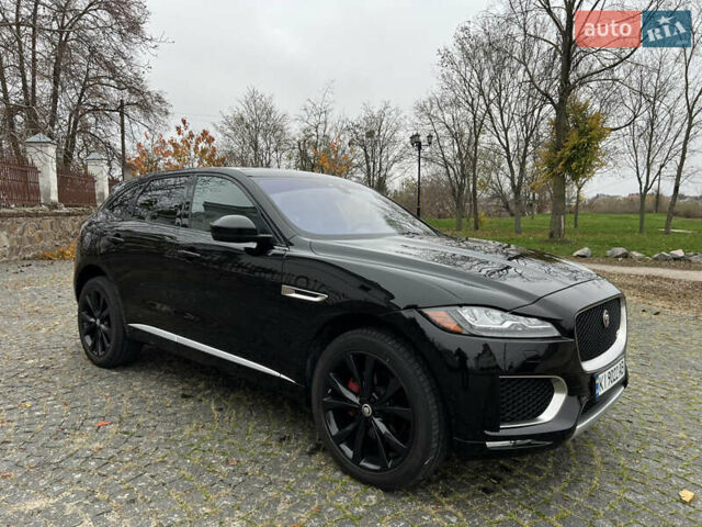 Чорний Ягуар Ф-Пейс, об'ємом двигуна 3 л та пробігом 98 тис. км за 28500 $, фото 9 на Automoto.ua