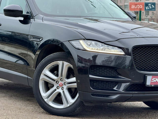 Черный Ягуар Ф-Пейс, объемом двигателя 2 л и пробегом 148 тыс. км за 24800 $, фото 60 на Automoto.ua