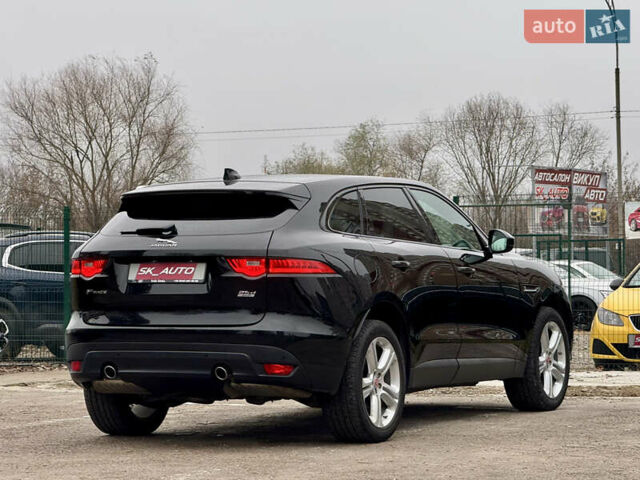Черный Ягуар Ф-Пейс, объемом двигателя 2 л и пробегом 148 тыс. км за 24800 $, фото 66 на Automoto.ua
