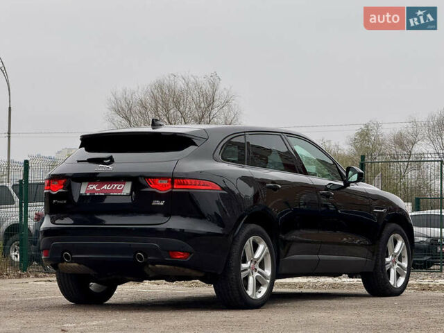 Черный Ягуар Ф-Пейс, объемом двигателя 2 л и пробегом 148 тыс. км за 24800 $, фото 65 на Automoto.ua