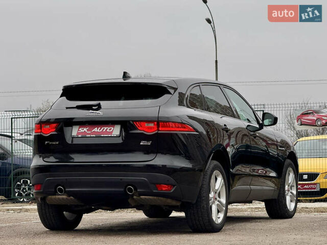 Черный Ягуар Ф-Пейс, объемом двигателя 2 л и пробегом 148 тыс. км за 24800 $, фото 67 на Automoto.ua