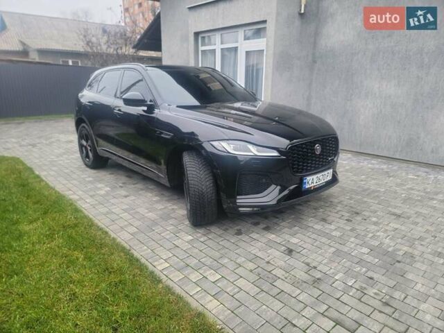 Чорний Ягуар Ф-Пейс, об'ємом двигуна 2 л та пробігом 111 тис. км за 38900 $, фото 6 на Automoto.ua