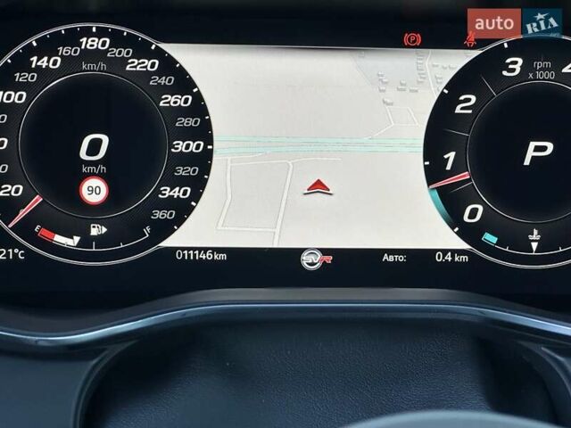Черный Ягуар Ф-Пейс, объемом двигателя 5 л и пробегом 11 тыс. км за 96000 $, фото 16 на Automoto.ua