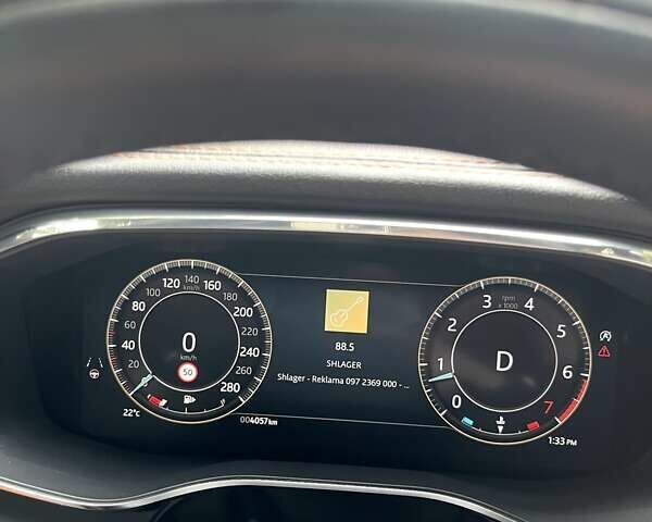 Чорний Ягуар Ф-Пейс, об'ємом двигуна 2 л та пробігом 4 тис. км за 44000 $, фото 12 на Automoto.ua