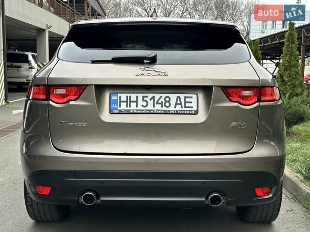 Коричневый Ягуар Ф-Пейс, объемом двигателя 3 л и пробегом 211 тыс. км за 17800 $, фото 17 на Automoto.ua