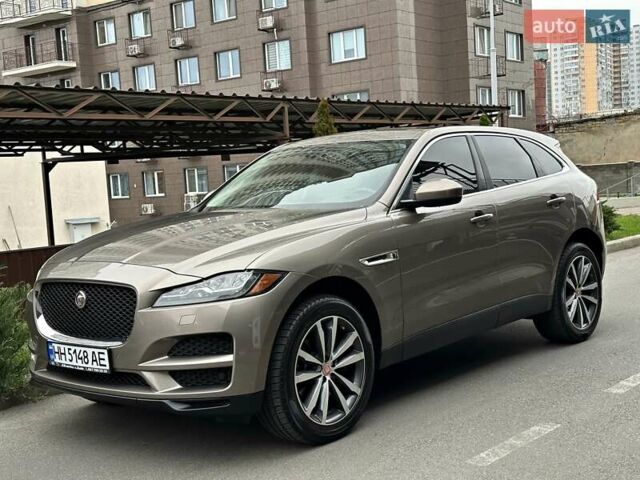 Коричневый Ягуар Ф-Пейс, объемом двигателя 3 л и пробегом 211 тыс. км за 17800 $, фото 7 на Automoto.ua