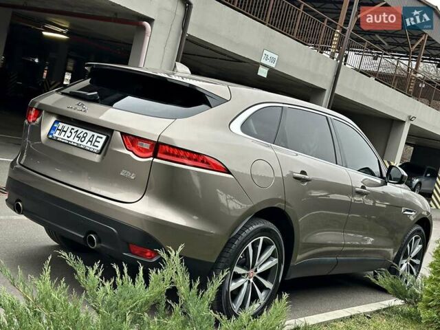 Коричневый Ягуар Ф-Пейс, объемом двигателя 3 л и пробегом 211 тыс. км за 17800 $, фото 20 на Automoto.ua