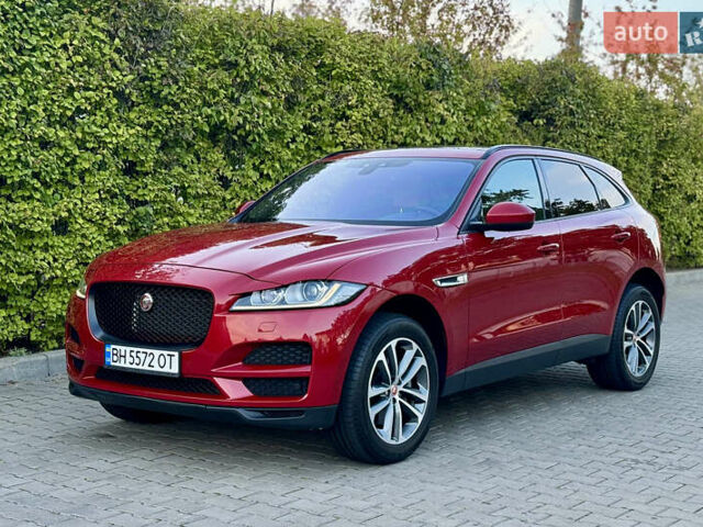 Красный Ягуар Ф-Пейс, объемом двигателя 3 л и пробегом 65 тыс. км за 20000 $, фото 19 на Automoto.ua