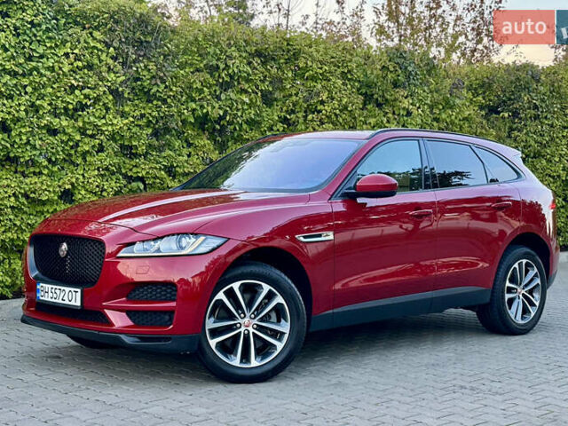 Красный Ягуар Ф-Пейс, объемом двигателя 3 л и пробегом 65 тыс. км за 20000 $, фото 20 на Automoto.ua
