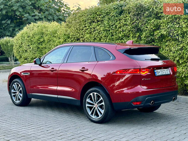 Красный Ягуар Ф-Пейс, объемом двигателя 3 л и пробегом 65 тыс. км за 20000 $, фото 17 на Automoto.ua