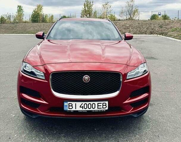 Червоний Ягуар Ф-Пейс, об'ємом двигуна 2 л та пробігом 68 тис. км за 34900 $, фото 2 на Automoto.ua