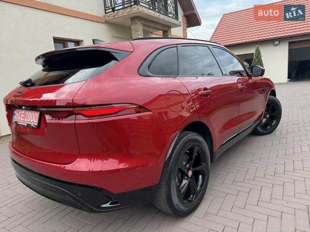 Червоний Ягуар Ф-Пейс, об'ємом двигуна 2 л та пробігом 53 тис. км за 38500 $, фото 8 на Automoto.ua