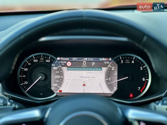 Красный Ягуар Ф-Пейс, объемом двигателя 2 л и пробегом 30 тыс. км за 44000 $, фото 46 на Automoto.ua