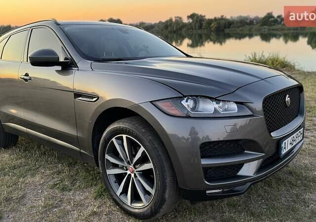 Серый Ягуар Ф-Пейс, объемом двигателя 2 л и пробегом 180 тыс. км за 18900 $, фото 15 на Automoto.ua