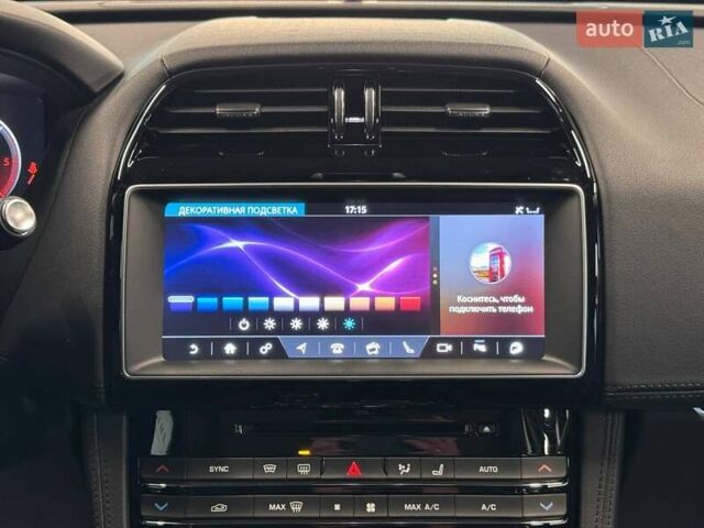 Серый Ягуар Ф-Пейс, объемом двигателя 3 л и пробегом 161 тыс. км за 27900 $, фото 49 на Automoto.ua