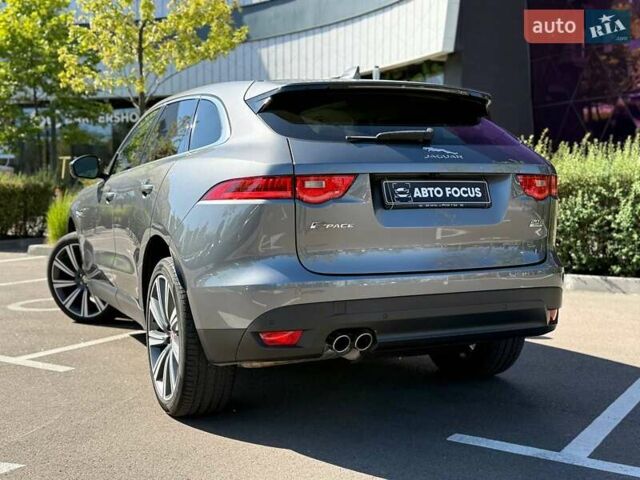 Ягуар Ф-Пейс 2017 у Києві на Automoto.ua Сірий Ягуар Ф-Пейс, об'ємом двигуна 2 л та пробігом 62 тис. км за 26990 $, фото 7 на Automoto.ua