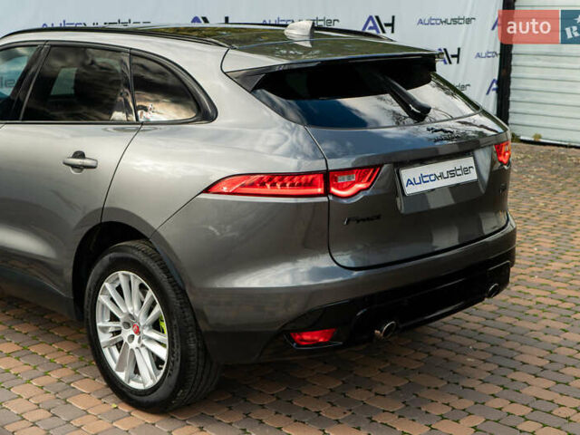 Сірий Ягуар Ф-Пейс, об'ємом двигуна 2 л та пробігом 58 тис. км за 27500 $, фото 14 на Automoto.ua