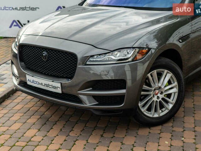 Сірий Ягуар Ф-Пейс, об'ємом двигуна 2 л та пробігом 58 тис. км за 27500 $, фото 8 на Automoto.ua