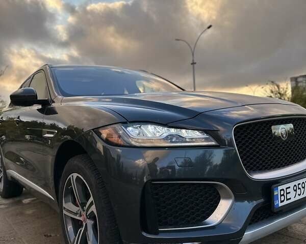 Ягуар Ф-Пейс 2018 у Южноукраинске на Automoto.ua Сірий Ягуар Ф-Пейс, об'ємом двигуна 3 л та пробігом 107 тис. км за 39500 $, фото 32 на Automoto.ua