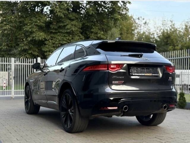 Ягуар Ф-Пейс 2018 у Києві на Automoto.ua Сірий Ягуар Ф-Пейс, об'ємом двигуна 3 л та пробігом 110 тис. км за 29500 $, фото 5 на Automoto.ua