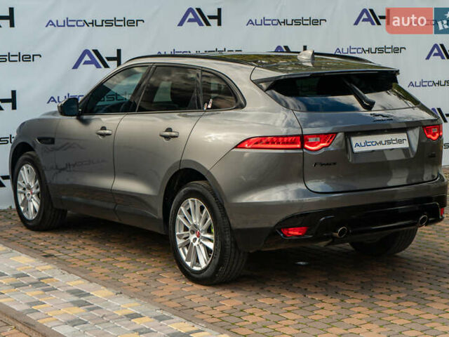 Сірий Ягуар Ф-Пейс, об'ємом двигуна 2 л та пробігом 58 тис. км за 27500 $, фото 13 на Automoto.ua