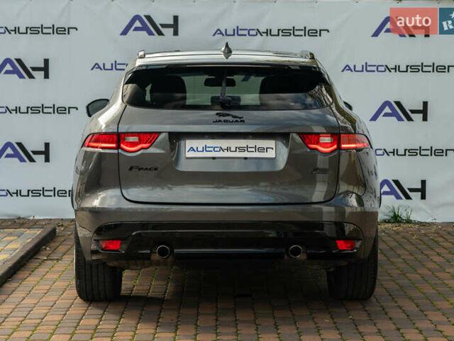 Сірий Ягуар Ф-Пейс, об'ємом двигуна 2 л та пробігом 58 тис. км за 27500 $, фото 10 на Automoto.ua
