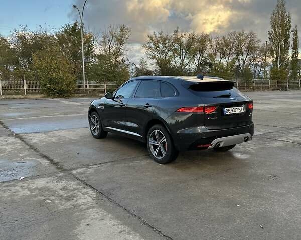 Ягуар Ф-Пейс 2018 у Южноукраинске на Automoto.ua Сірий Ягуар Ф-Пейс, об'ємом двигуна 3 л та пробігом 107 тис. км за 39500 $, фото 22 на Automoto.ua