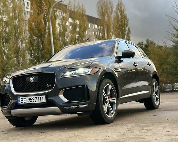 Ягуар Ф-Пейс 2018 у Южноукраинске на Automoto.ua Сірий Ягуар Ф-Пейс, об'ємом двигуна 3 л та пробігом 107 тис. км за 39500 $, фото 6 на Automoto.ua