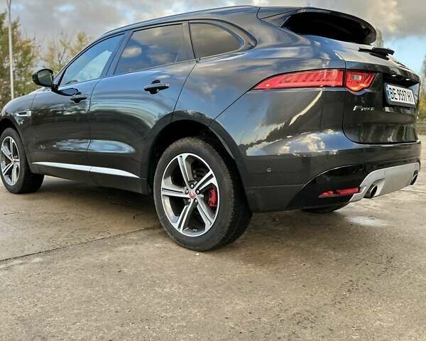Ягуар Ф-Пейс 2018 у Южноукраинске на Automoto.ua Сірий Ягуар Ф-Пейс, об'ємом двигуна 3 л та пробігом 107 тис. км за 39500 $, фото 15 на Automoto.ua