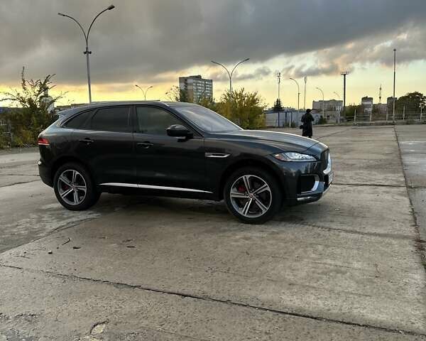 Ягуар Ф-Пейс 2018 у Южноукраинске на Automoto.ua Сірий Ягуар Ф-Пейс, об'ємом двигуна 3 л та пробігом 107 тис. км за 39500 $, фото 27 на Automoto.ua
