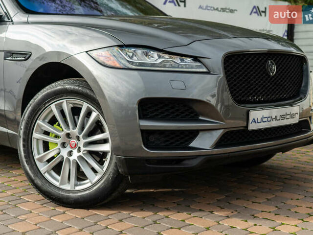 Сірий Ягуар Ф-Пейс, об'ємом двигуна 2 л та пробігом 58 тис. км за 27500 $, фото 7 на Automoto.ua