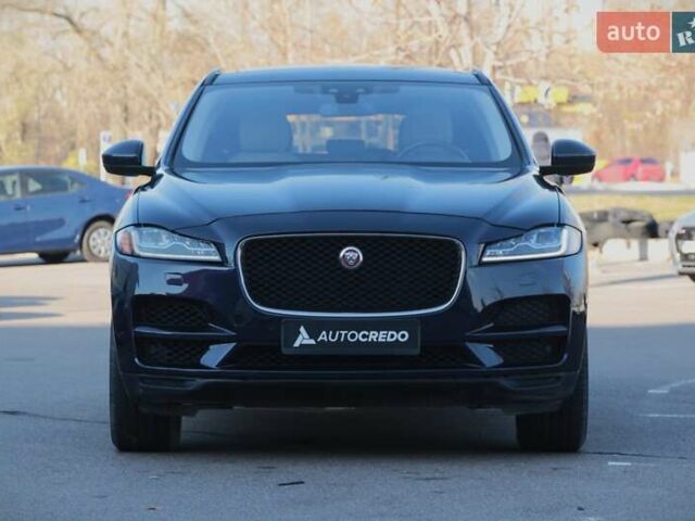 Синій Ягуар Ф-Пейс, об'ємом двигуна 2 л та пробігом 179 тис. км за 22800 $, фото 1 на Automoto.ua