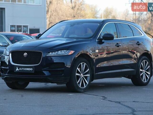 Синій Ягуар Ф-Пейс, об'ємом двигуна 2 л та пробігом 179 тис. км за 22800 $, фото 2 на Automoto.ua