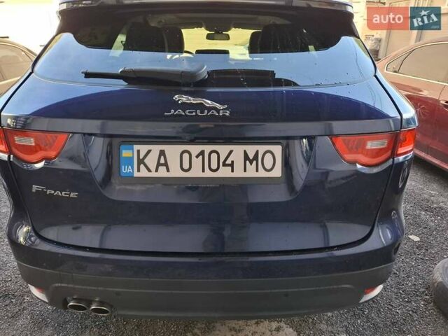 Синий Ягуар Ф-Пейс, объемом двигателя 2 л и пробегом 167 тыс. км за 21000 $, фото 13 на Automoto.ua
