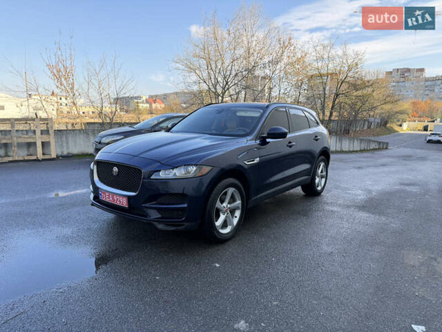 Синий Ягуар Ф-Пейс, объемом двигателя 2 л и пробегом 199 тыс. км за 26500 $, фото 43 на Automoto.ua