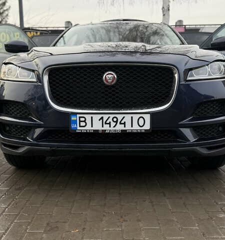 Синій Ягуар Ф-Пейс, об'ємом двигуна 2 л та пробігом 116 тис. км за 29000 $, фото 5 на Automoto.ua