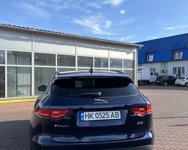 Синий Ягуар Ф-Пейс, объемом двигателя 2 л и пробегом 85 тыс. км за 18000 $, фото 10 на Automoto.ua