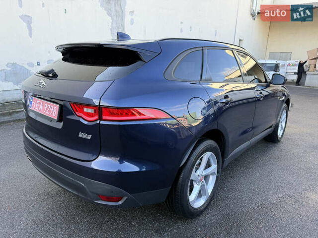 Синий Ягуар Ф-Пейс, объемом двигателя 2 л и пробегом 199 тыс. км за 26500 $, фото 46 на Automoto.ua