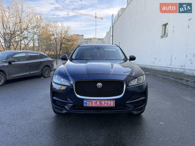 Синий Ягуар Ф-Пейс, объемом двигателя 2 л и пробегом 199 тыс. км за 24900 $, фото 44 на Automoto.ua