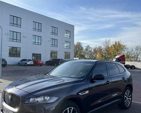 Синий Ягуар Ф-Пейс, объемом двигателя 2 л и пробегом 85 тыс. км за 18000 $, фото 6 на Automoto.ua
