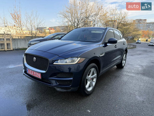 Синий Ягуар Ф-Пейс, объемом двигателя 2 л и пробегом 199 тыс. км за 24900 $, фото 50 на Automoto.ua