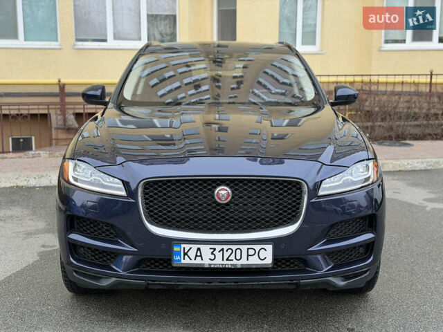 Синий Ягуар Ф-Пейс, объемом двигателя 2 л и пробегом 120 тыс. км за 16000 $, фото 8 на Automoto.ua