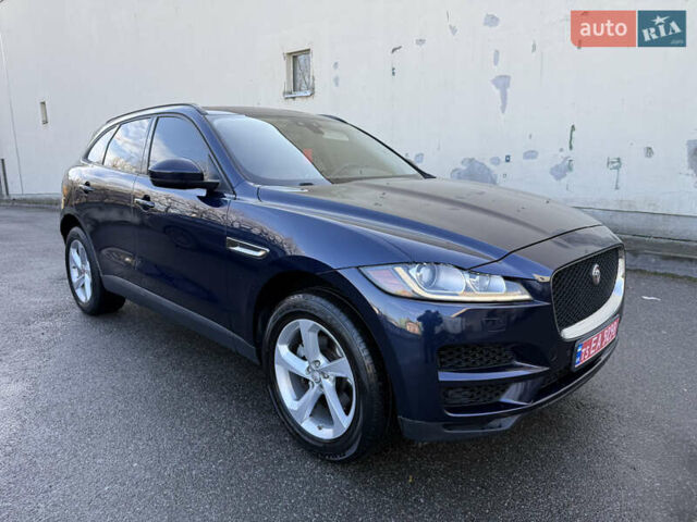 Синий Ягуар Ф-Пейс, объемом двигателя 2 л и пробегом 199 тыс. км за 26500 $, фото 47 на Automoto.ua