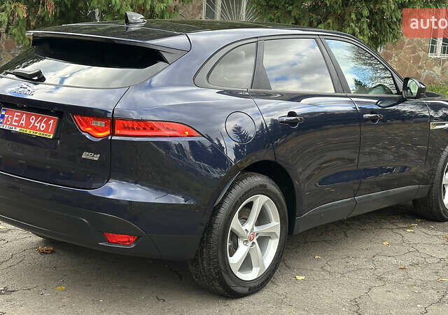 Ягуар Ф-Пейс 2018 у Дубно на Automoto.ua Синій Ягуар Ф-Пейс, об'ємом двигуна 2 л та пробігом 140 тис. км за 16999 $, фото 4 на Automoto.ua
