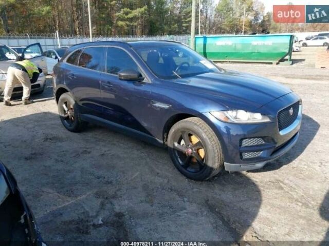 Синий Ягуар Ф-Пейс, объемом двигателя 2 л и пробегом 136 тыс. км за 25400 $, фото 21 на Automoto.ua