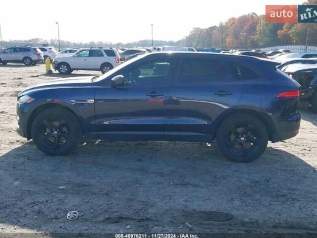 Синий Ягуар Ф-Пейс, объемом двигателя 2 л и пробегом 136 тыс. км за 25400 $, фото 9 на Automoto.ua